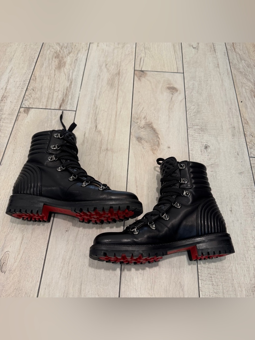 Christian LOUBOUTIN Moto Boots - Picture 4 of 13